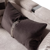 Carmela Silver Standard Sofa from Michael Amini - Luna Furniture