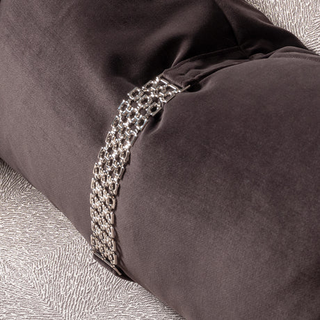Carmela Silver Standard Sofa from Michael Amini - Luna Furniture