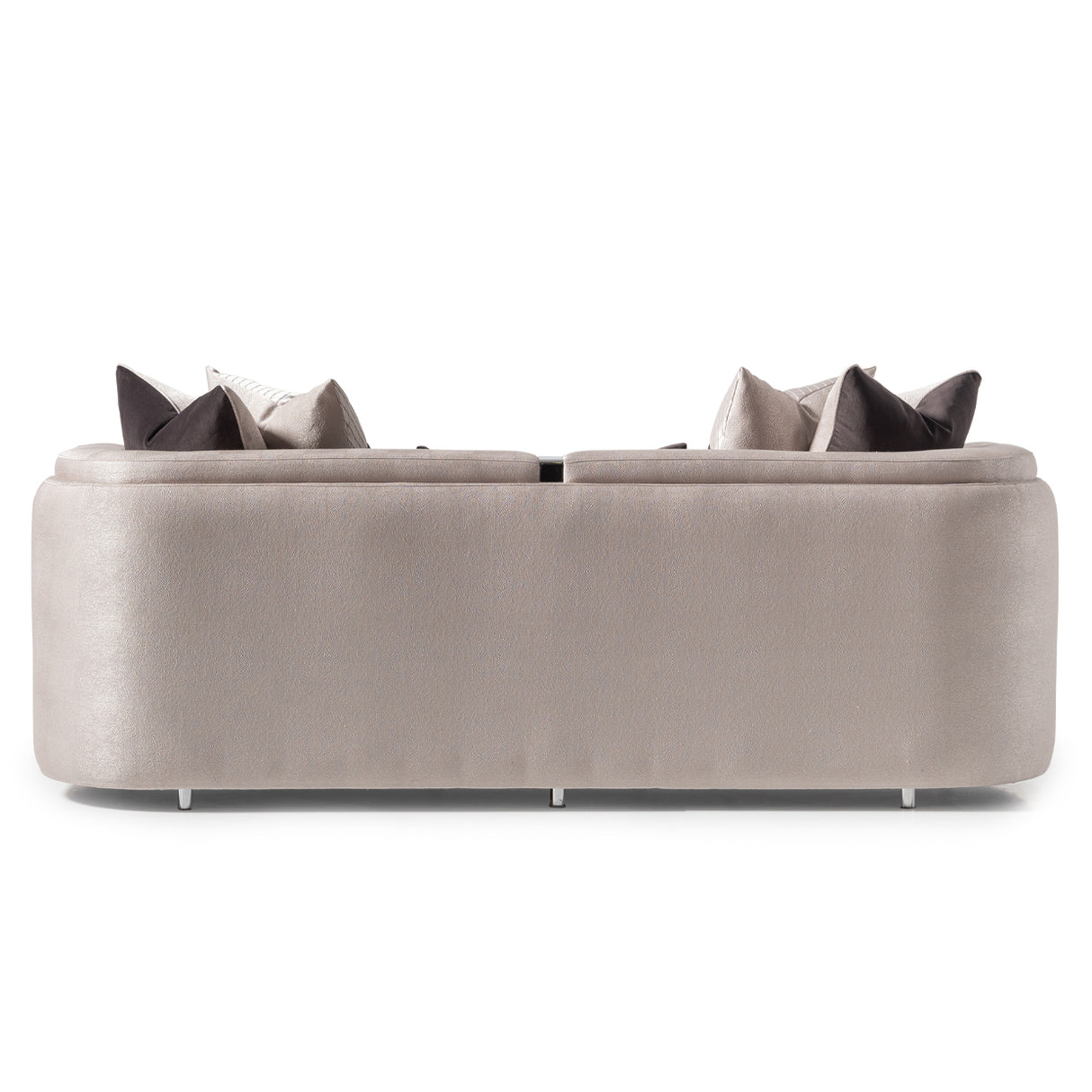 Carmela Silver Standard Sofa from Michael Amini - Luna Furniture