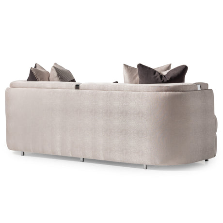 Carmela Silver Standard Sofa from Michael Amini - Luna Furniture