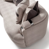 Carmela Silver Standard Sofa from Michael Amini - Luna Furniture