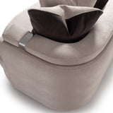 Carmela Silver Standard Sofa from Michael Amini - Luna Furniture