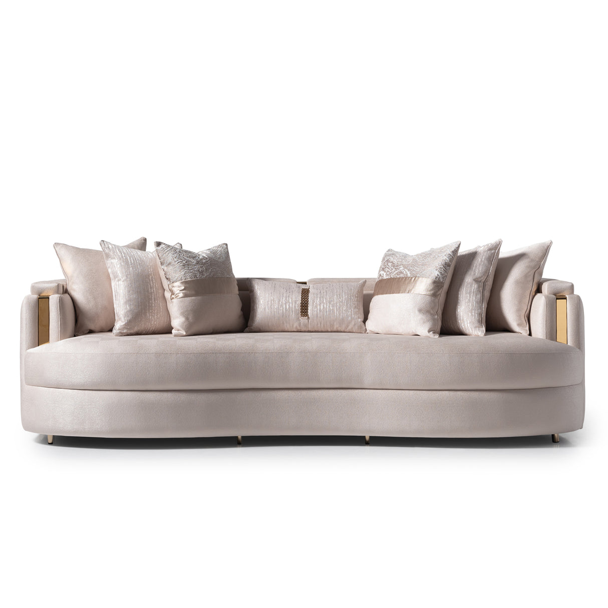 Carmela Gold Mansion Sofa from Michael Amini - Luna Furniture