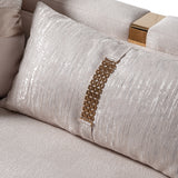 Carmela Gold Mansion Sofa from Michael Amini - Luna Furniture