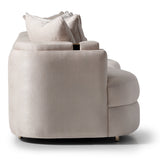 Carmela Gold Mansion Sofa from Michael Amini - Luna Furniture