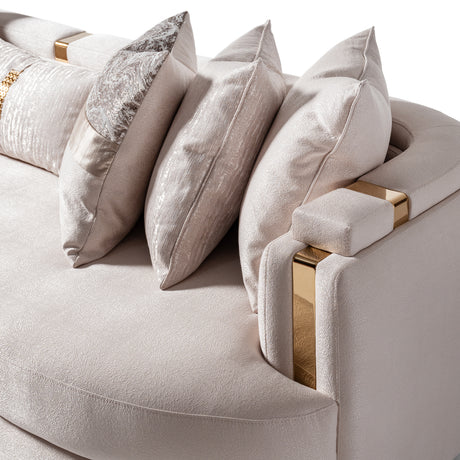 Carmela Gold Mansion Sofa from Michael Amini - Luna Furniture