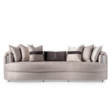 Carmela Silver Mansion Sofa from Michael Amini - Luna Furniture