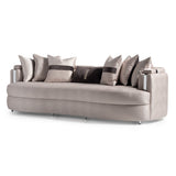 Carmela Silver Mansion Sofa from Michael Amini - Luna Furniture