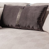 Carmela Silver Mansion Sofa from Michael Amini - Luna Furniture