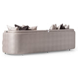 Carmela Silver Mansion Sofa from Michael Amini - Luna Furniture