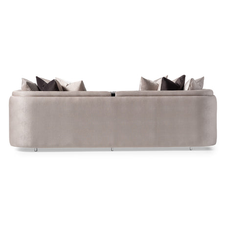 Carmela Silver Mansion Sofa from Michael Amini - Luna Furniture