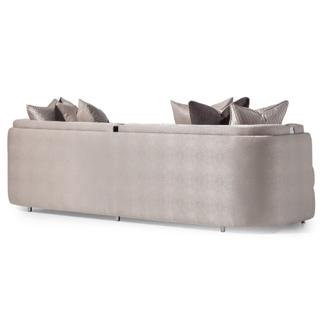 Carmela Silver Mansion Sofa from Michael Amini - Luna Furniture