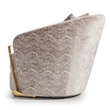 Carmela Gold Accent Chair from Michael Amini - Luna Furniture