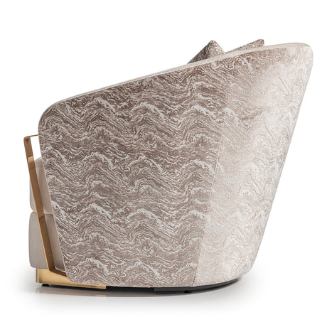 Carmela Gold Accent Chair from Michael Amini - Luna Furniture