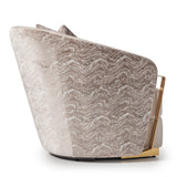 Carmela Gold Accent Chair from Michael Amini - Luna Furniture