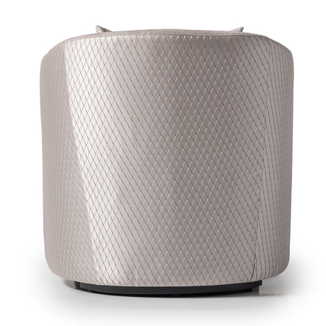 Carmela Silver Accent Chair from Michael Amini - Luna Furniture
