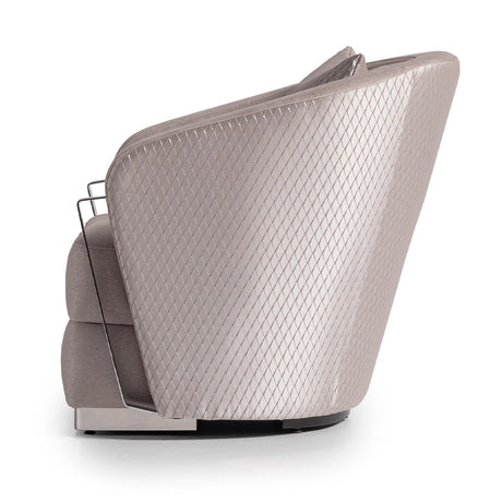 Carmela Silver Accent Chair from Michael Amini - Luna Furniture