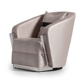 Carmela Silver Accent Chair from Michael Amini - Luna Furniture