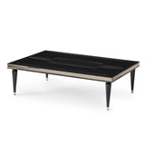 La Francaise Black Cocktail Table - Black Ice from Michael Amini - Luna Furniture
