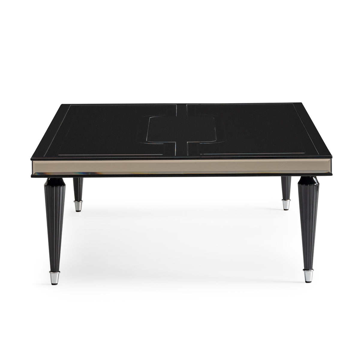 La Francaise Black Cocktail Table - Black Ice from Michael Amini - Luna Furniture