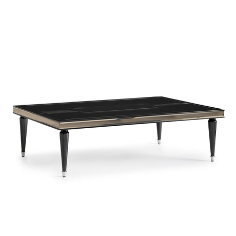 La Francaise Black Cocktail Table - Black Ice from Michael Amini - Luna Furniture