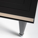 La Francaise Black Cocktail Table - Black Ice from Michael Amini - Luna Furniture