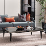 La Francaise Black Cocktail Table - Black Ice from Michael Amini - Luna Furniture