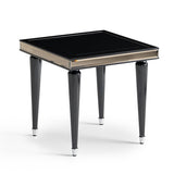 La Francaise Black Side Table - Black Ice from Michael Amini - Luna Furniture