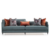 La Francaise Black Mansion Sofa - Azure from Michael Amini - Luna Furniture