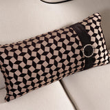 La Francaise Black Mansion Sofa - Café Au Lait from Michael Amini - Luna Furniture