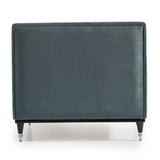 La Francaise Black Slipper Chair - Azure from Michael Amini - Luna Furniture