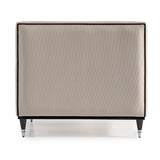 La Francaise Black Slipper Chair - Café Au Lait from Michael Amini - Luna Furniture