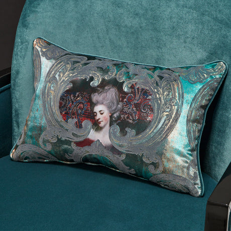 La Francaise Black Accent Chair - Azure from Michael Amini - Luna Furniture