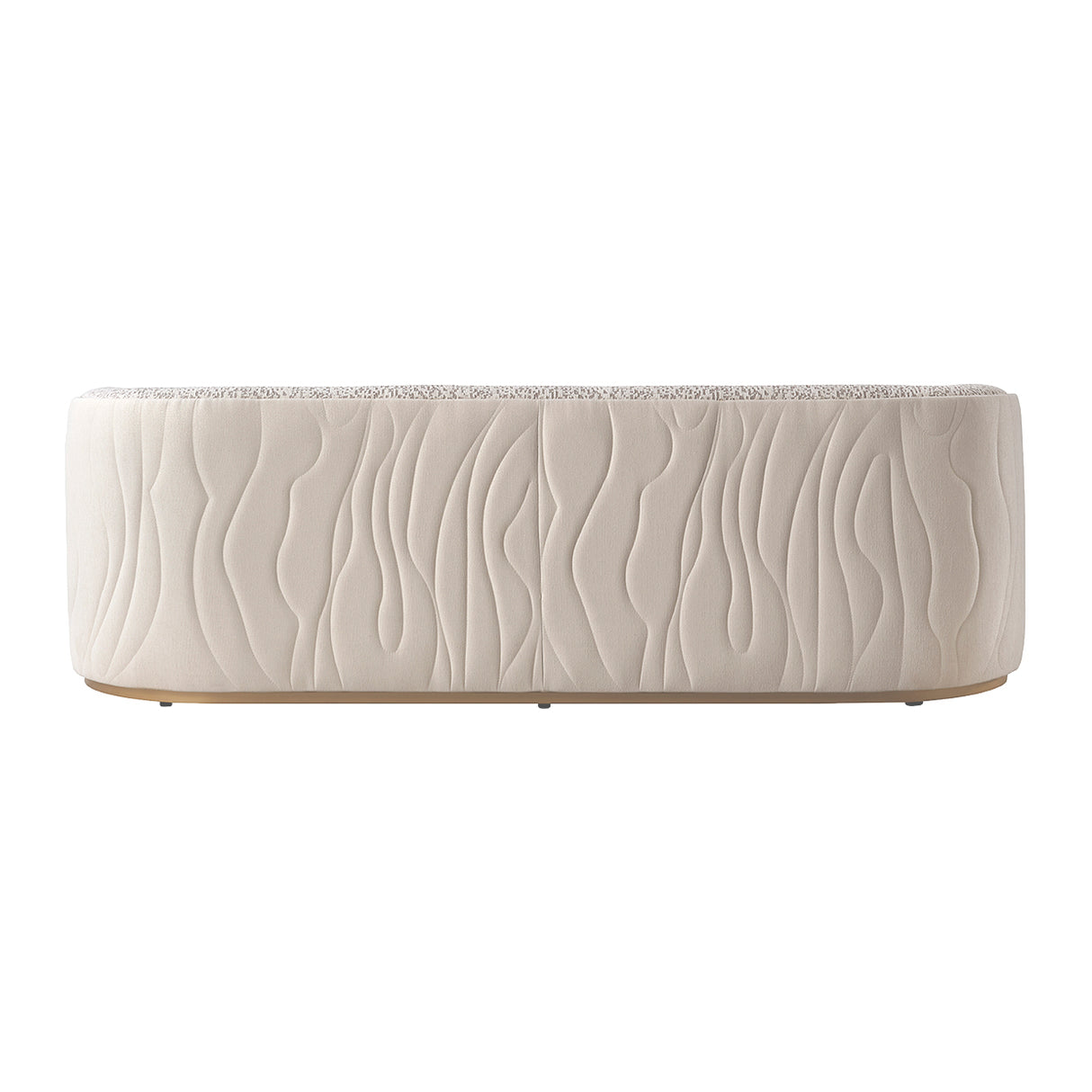 Gineverra Ivory Gold Sofa Biscotti Ivory Gold from Michael Amini - Luna Furniture