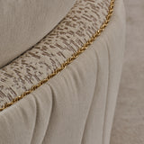 Gineverra Ivory Gold Sofa Biscotti Ivory Gold from Michael Amini - Luna Furniture