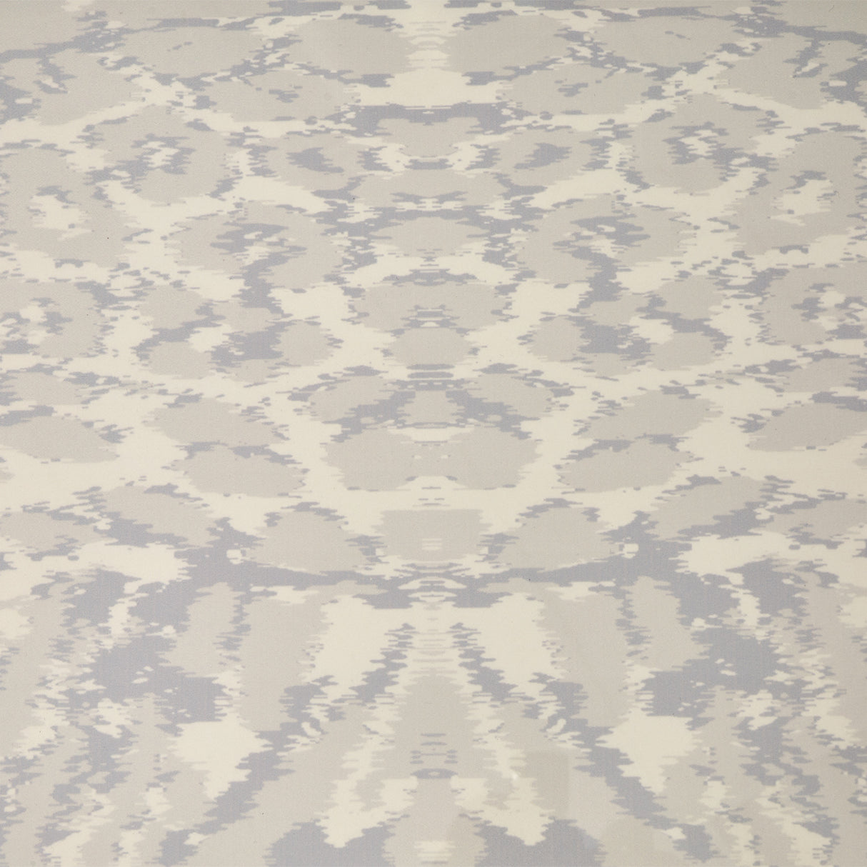 Lisbon Silken Matte Cream Round Dining Table from Michael Amini - Luna Furniture