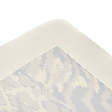 Lisbon Silken Matte Cream Dining Table from Michael Amini - Luna Furniture
