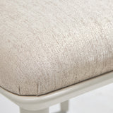 Lisbon Silken Matte Cream Asmb. Side Chair Silken Matte Cream from Michael Amini - Luna Furniture