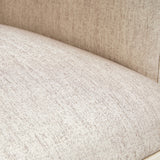 Lisbon Silken Matte Cream Asmb. Arm Chair Silken Matte Cream from Michael Amini - Luna Furniture