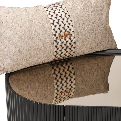 Lisbon Silken Matte Black Media Cabinet from Michael Amini - Luna Furniture