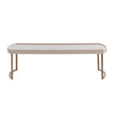 Lisbon Silken Cream Bronze Cocktail Table from Michael Amini - Luna Furniture