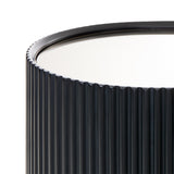 Lisbon Silken Matte Black Console Table Silken Matte Black from Michael Amini - Luna Furniture