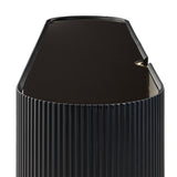 Lisbon Silken Matte Black Console Table Silken Matte Black from Michael Amini - Luna Furniture