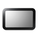 Lisbon Silken Matte Black Wall Mirror from Michael Amini - Luna Furniture