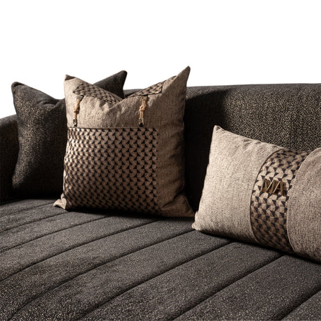 Lisbon Gold Sofa Onyx Gold from Michael Amini - Luna Furniture