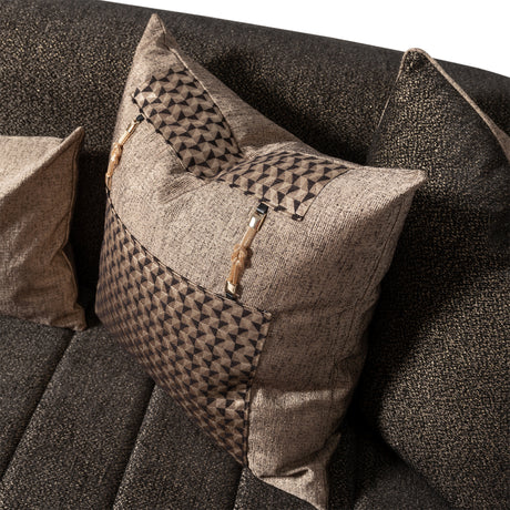 Lisbon Gold Sofa Onyx Gold from Michael Amini - Luna Furniture