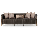 Lisbon Gold Sofa Onyx Gold from Michael Amini - Luna Furniture