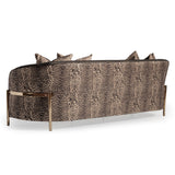 Lisbon Gold Sofa Onyx Gold from Michael Amini - Luna Furniture