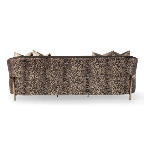 Lisbon Gold Sofa Onyx Gold from Michael Amini - Luna Furniture
