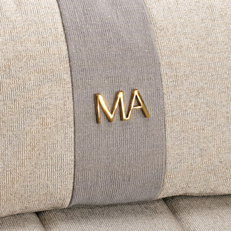 Lisbon Gold Sofa Opal Gold from Michael Amini - Luna Furniture